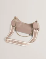 LAARNA Webbing Small Leather Shoulder Bag
