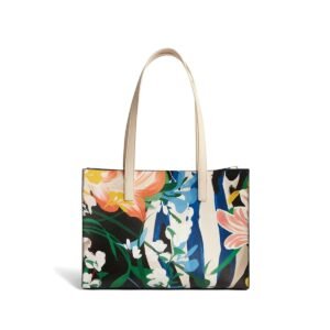BOUMINA Floral Bouquet Printed Elongated Icon Bag