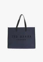 PALLMER Faux Raffia Large Icon Bag