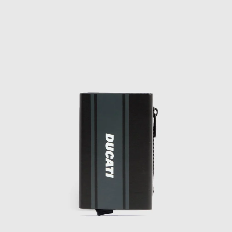 "Piquadro x Ducati" Compact Pop-up wallet