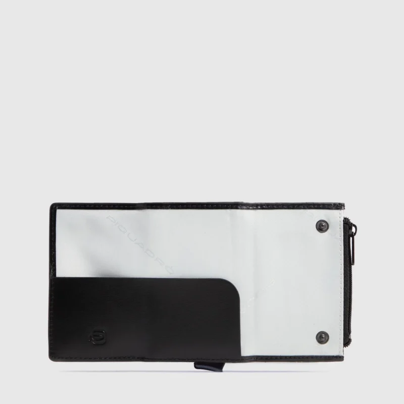 "Piquadro x Ducati" Compact Pop-up wallet