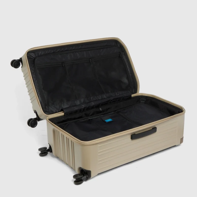 Trunk Hardside Suitcase, 4 Wheels & TSA Lock