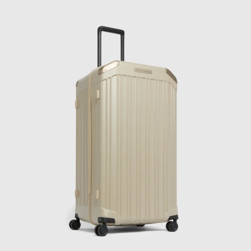 Trunk Hardside Suitcase, 4 Wheels & TSA Lock