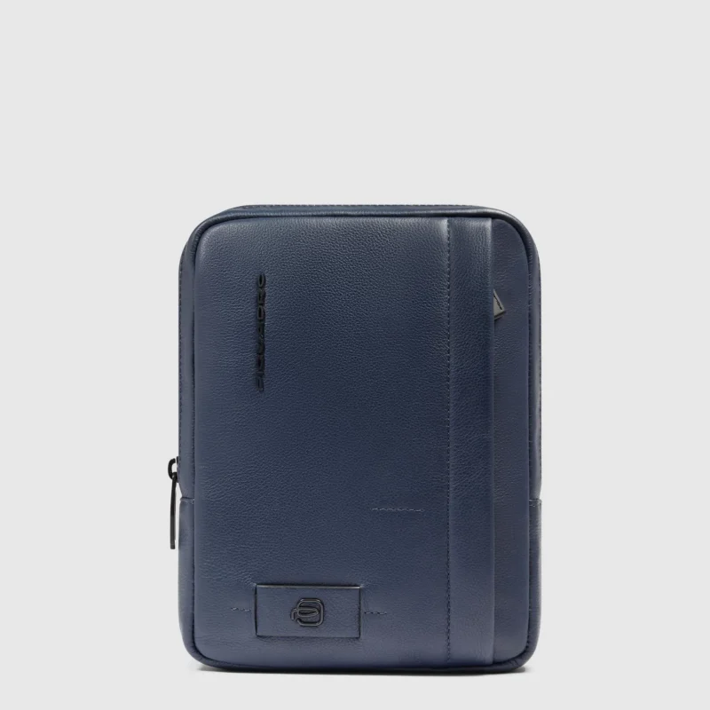 Leather Compact Crossbody Bag with RFID