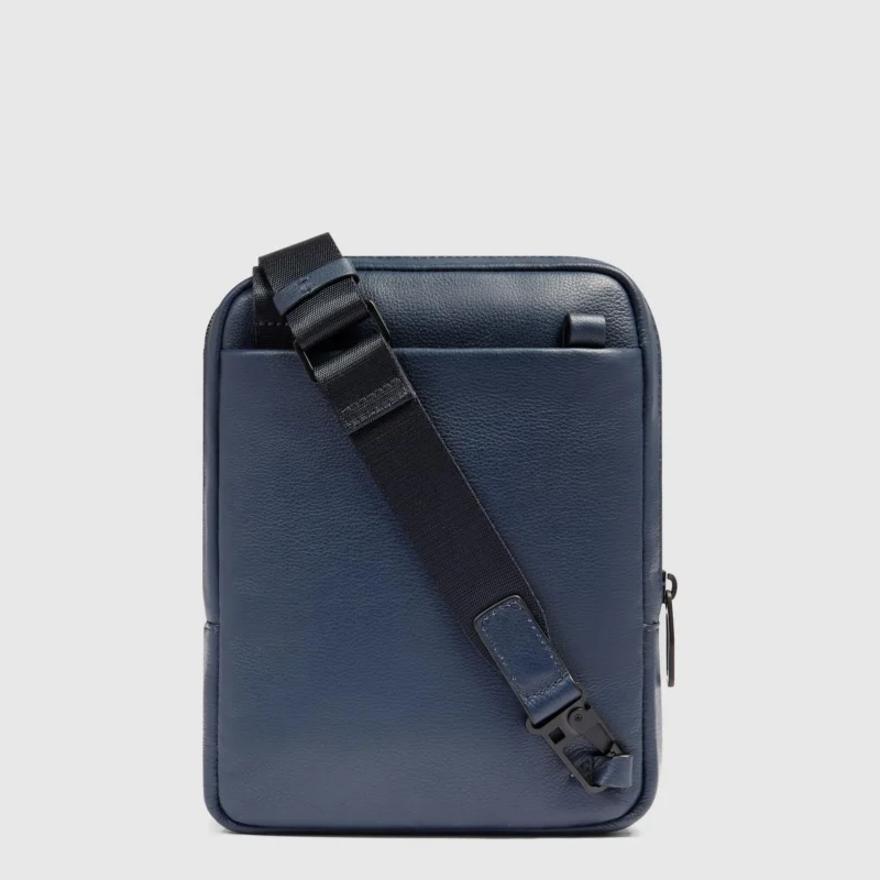 Leather Compact Crossbody Bag with RFID