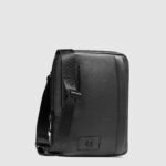Leather Compact Crossbody Bag with RFID
