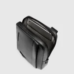 Leather Compact Crossbody Bag with RFID