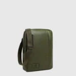Leather Compact Crossbody Bag with RFID