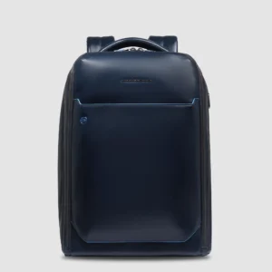 Leather Expandable 14-inch Laptop Backpack in Leather