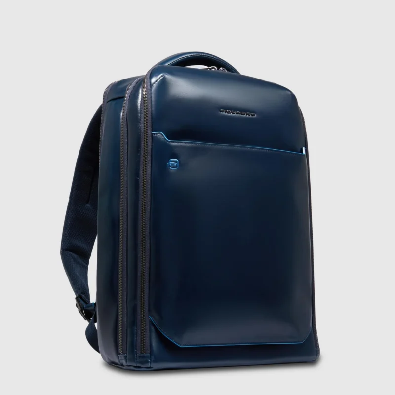 Leather Backpack with External 15.6" Laptop Pocket