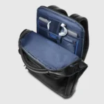 Leather Backpack with External 15.6" Laptop Pocket