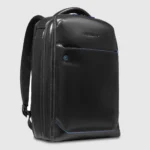 Leather Backpack with External 15.6" Laptop Pocket