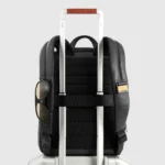 Leather Expandable 14-inch Laptop Backpack in Leather