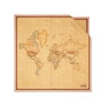 Geo Classic silk square scarf 70x70
