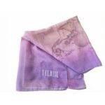 Scarf with Geo Gradient print 45x180