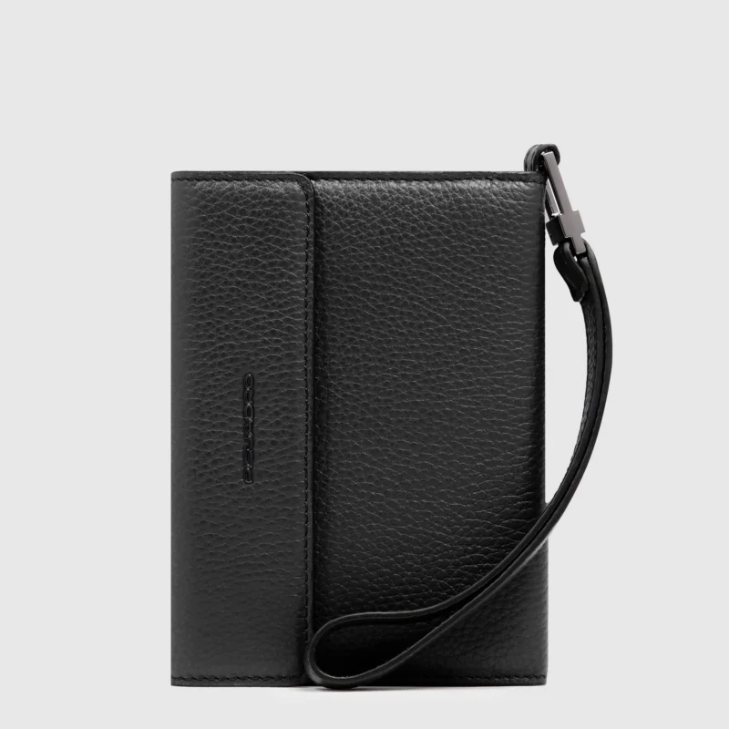Leather Passport Holder with 4 Card Slots and RFID