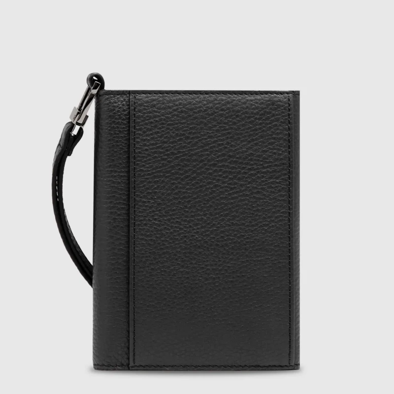 Leather Passport Holder with 4 Card Slots and RFID