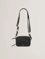 LINZIE Webbing Leather small Crossbody Camera Bag