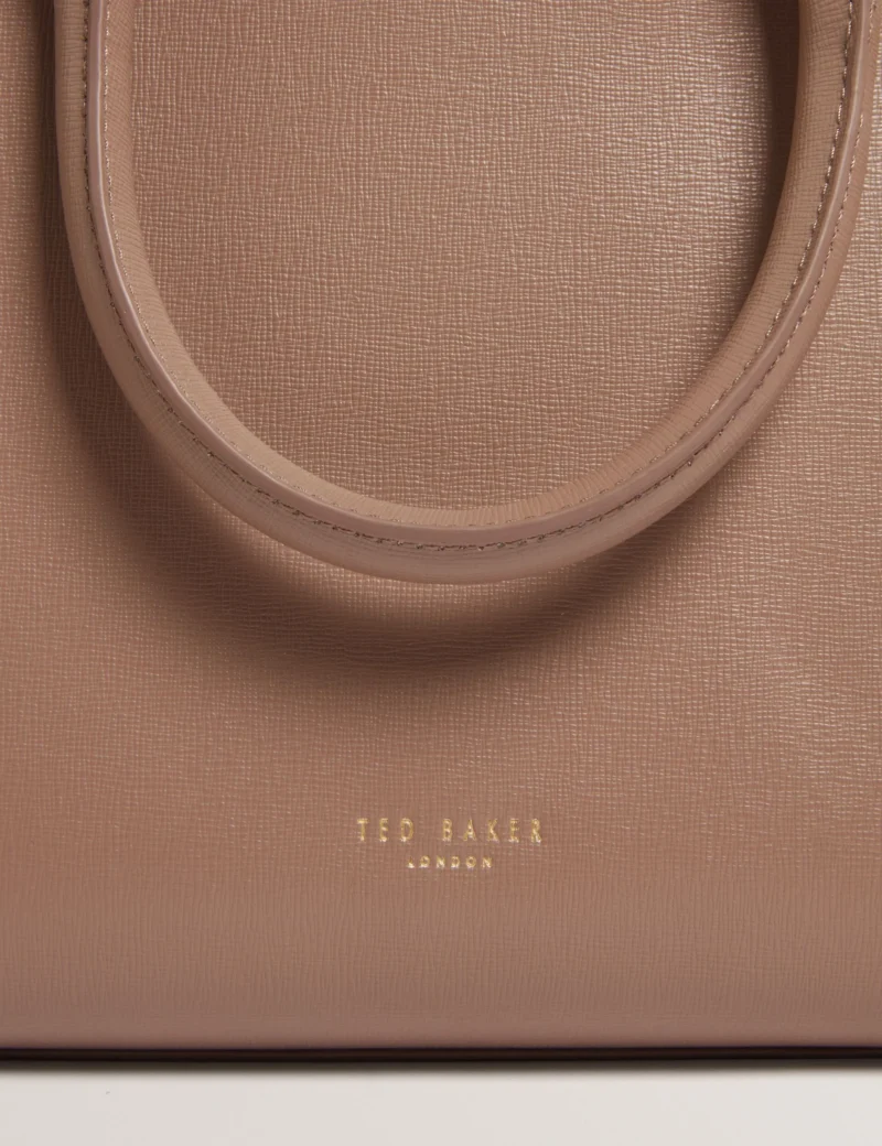 RENNEA Bar Detail Large Tote Bag