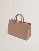 RENNEA Bar Detail Large Tote Bag