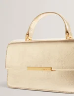 RENNYEE Crossbody Bag with Elongated Bar Detail