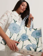 TOOOCON Floral Print Extra Large Icon Bag