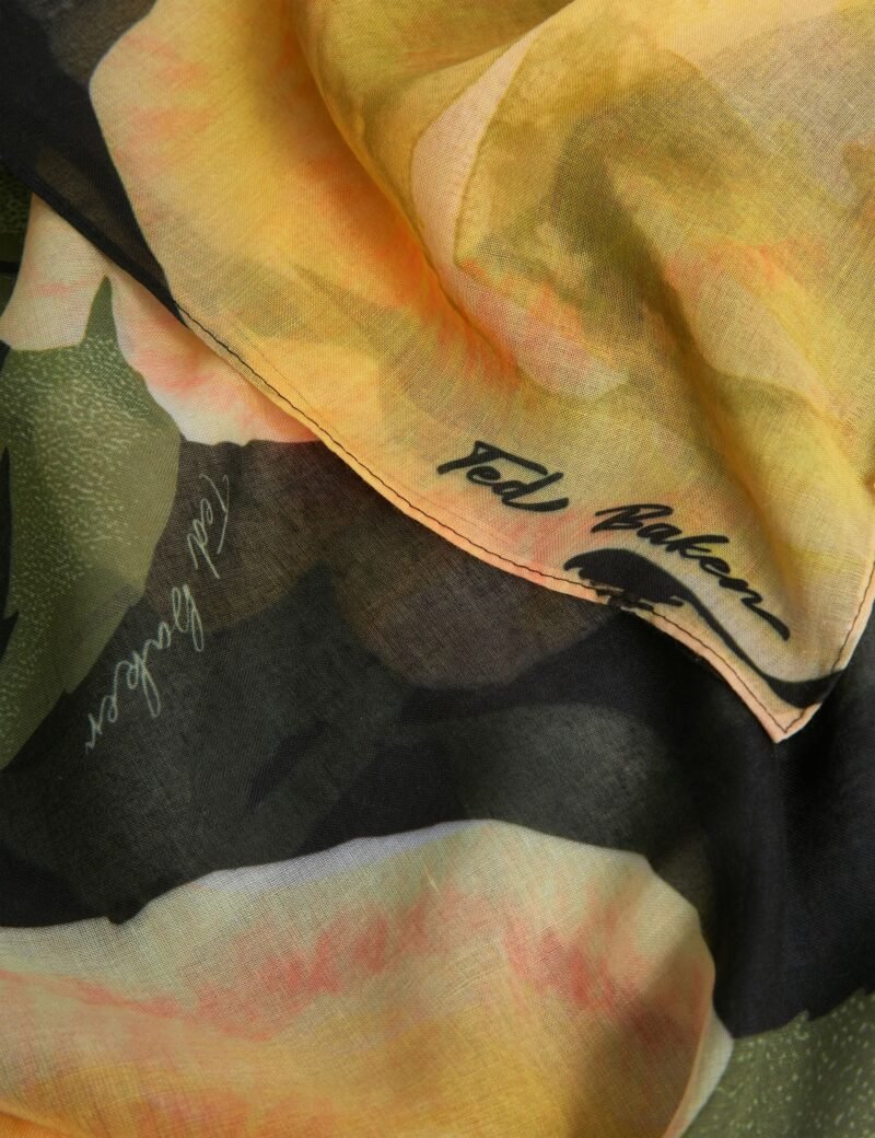 LILAZ Floral Printed Scarf