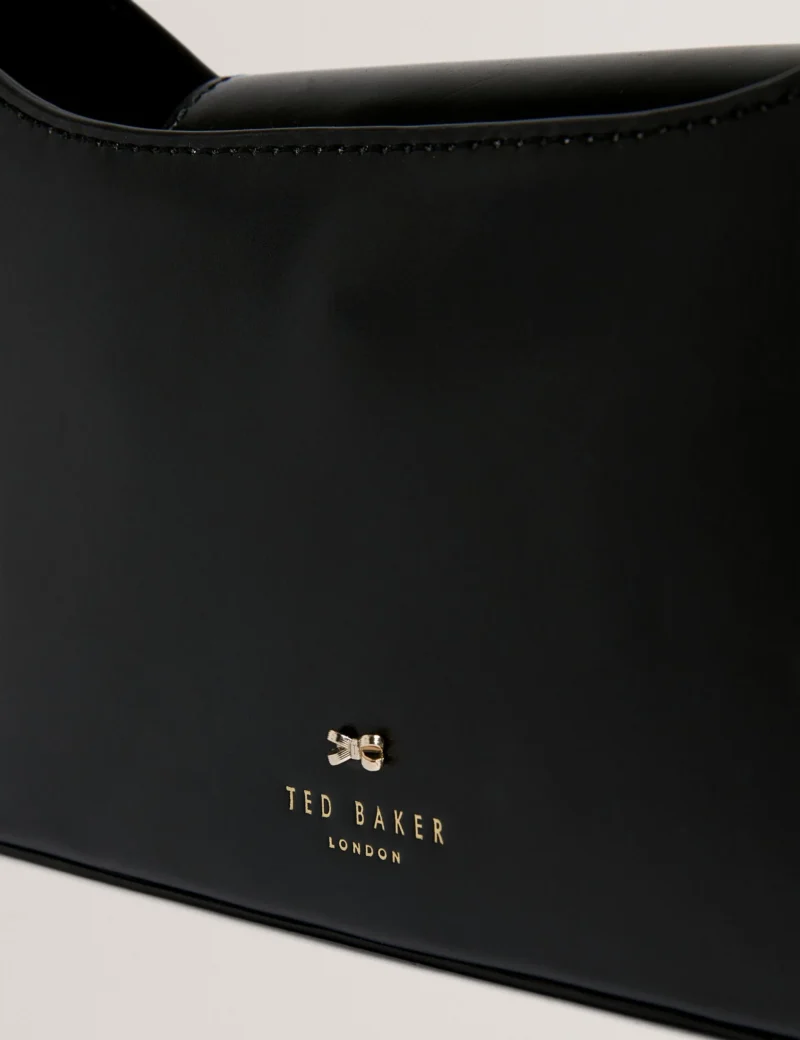 CURLO Leather Baguette Shoulder Bag