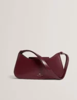 CURLO Leather Baguette Shoulder Bag