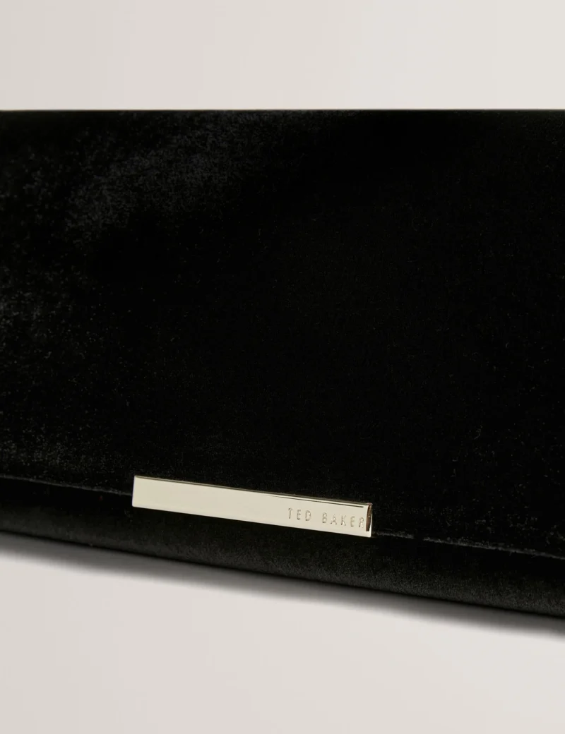 MAROAH Velvet Elongated Evening Bag