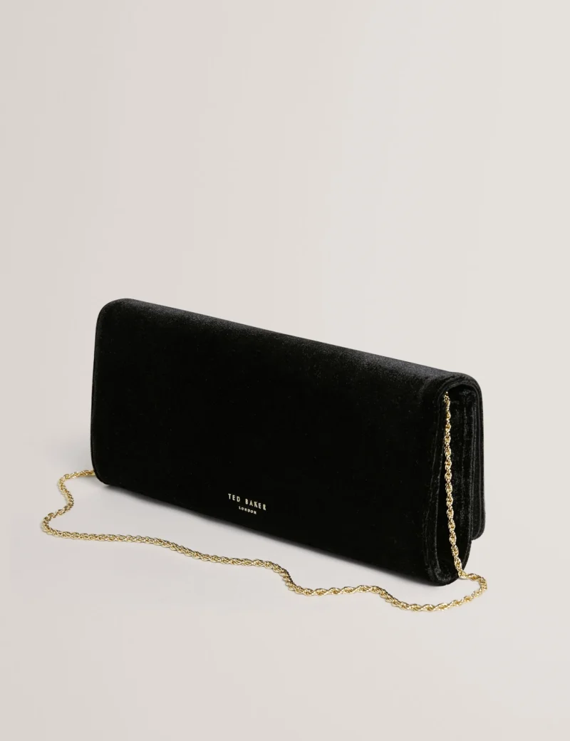 MAROAH Velvet Elongated Evening Bag