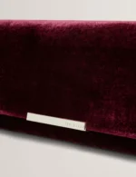 MAROAH Velvet Elongated Evening Bag