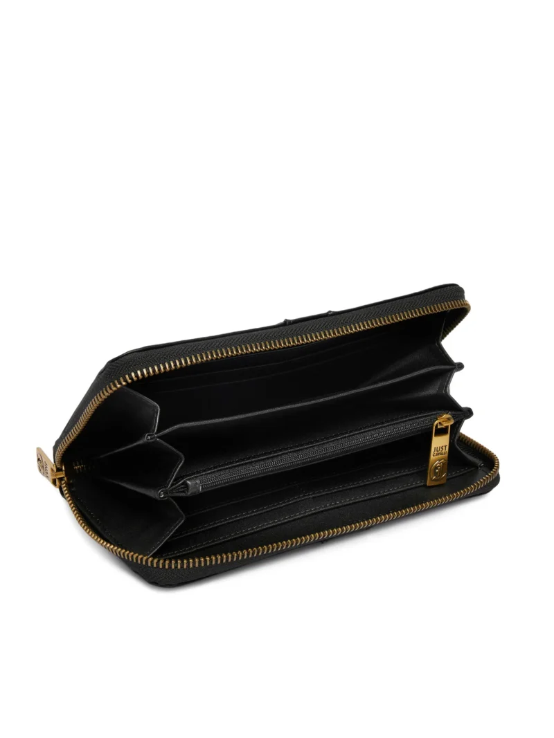 Iconic snake zip around wallet