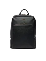 Backpack with front zip pocket