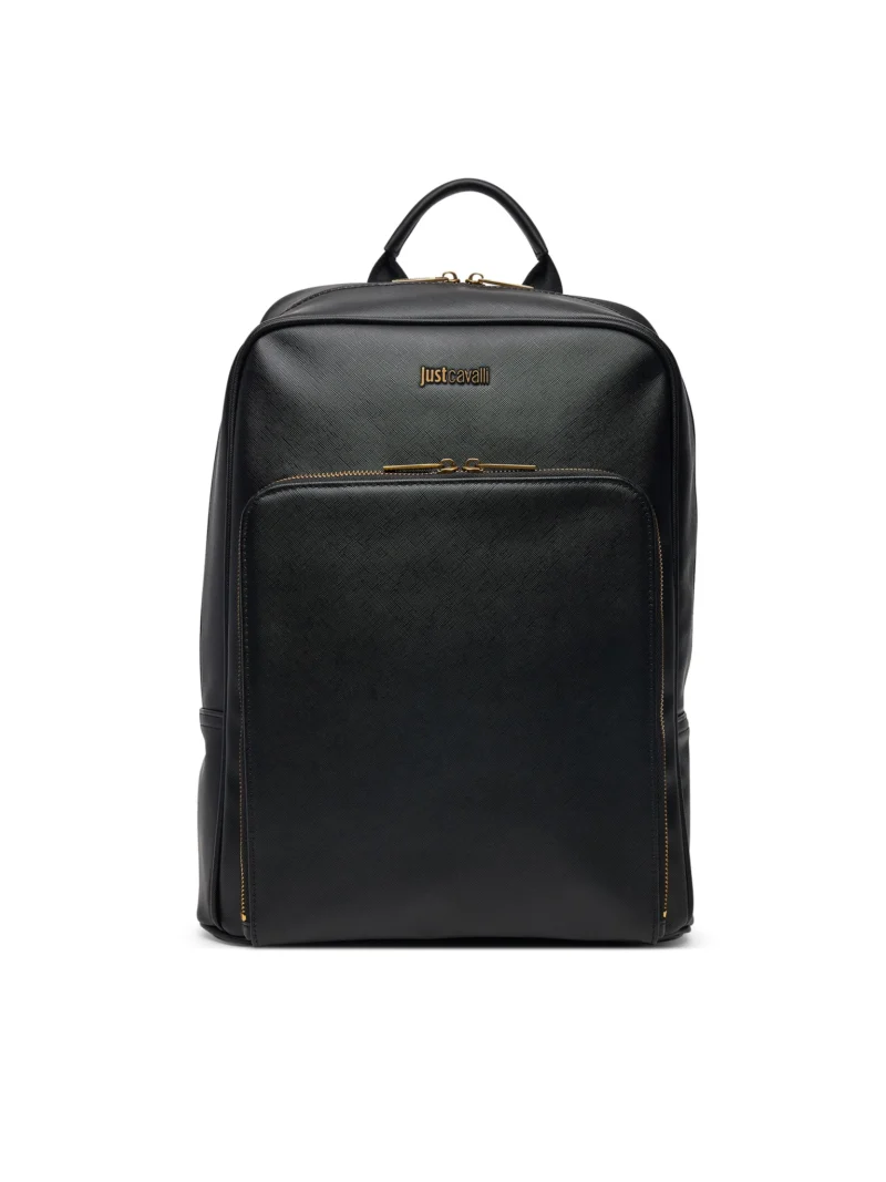 Backpack with front zip pocket