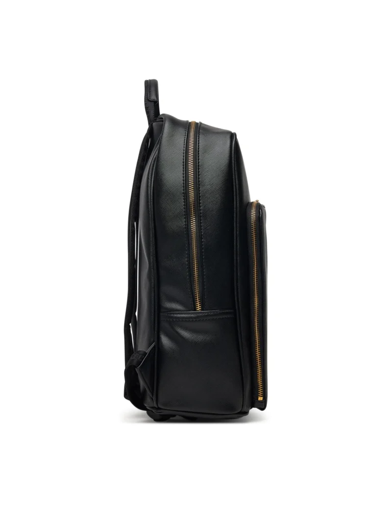 Backpack with front zip pocket