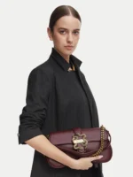 Shoulder Bag - Crossbody bag with chain & strap