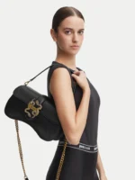 Shoulder Bag - Crossbody bag with chain & strap