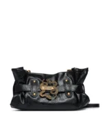 Crossbody bag with gold snake detail & Chain strap