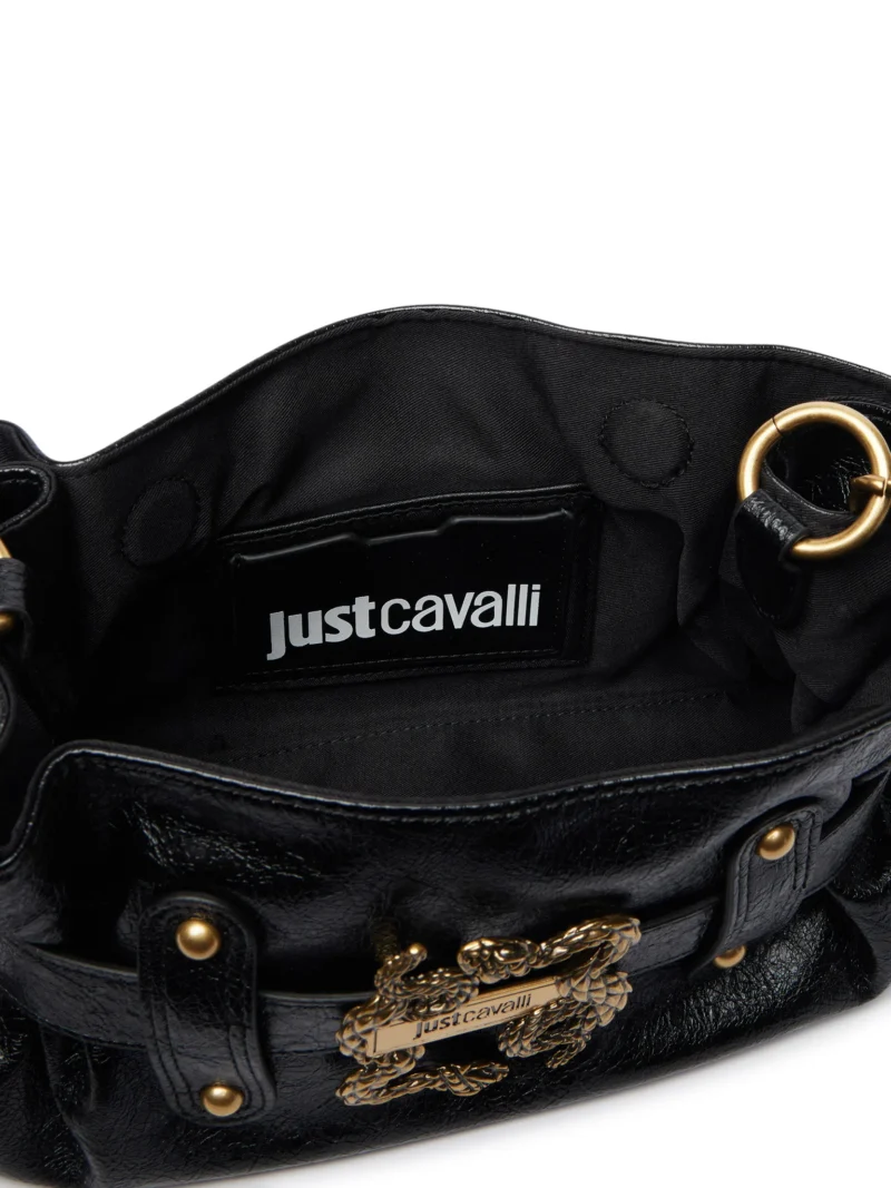 Crossbody bag with gold snake detail & Chain strap