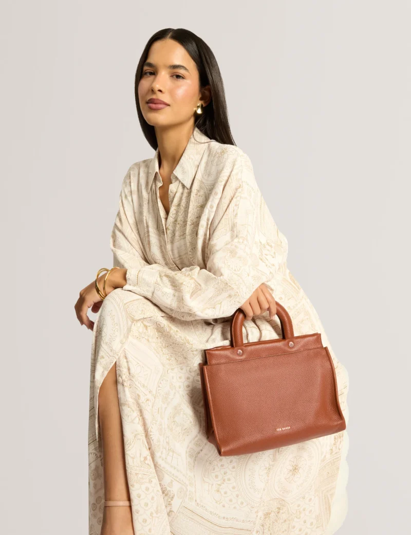 ROLLIA Grab Handle Medium Tote Bag