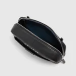 Men's Leather Clutch Bag with Removable Strap