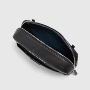 Men's Leather Clutch Bag with Removable Strap