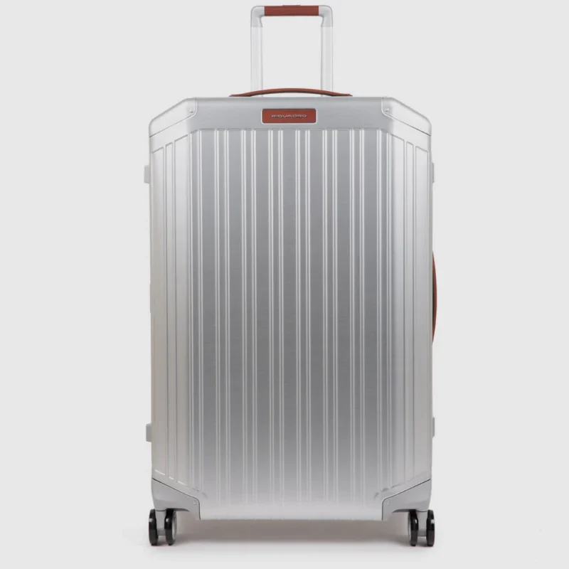 ALUMINIUM Large 4-Wheel Check-In Luggage with TSA Lock