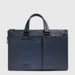 Expandable Leather Laptop Bag 15.6"