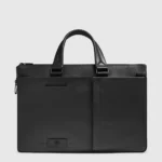 Expandable Leather Laptop Bag 15.6"