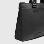 Expandable Leather Laptop Bag 15.6"