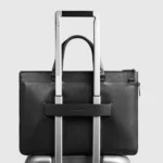 Expandable Leather Laptop Bag 15.6"