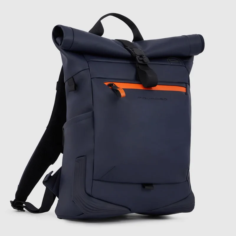 Roll Top Laptop Backpack 15.6 with RFID-blocking