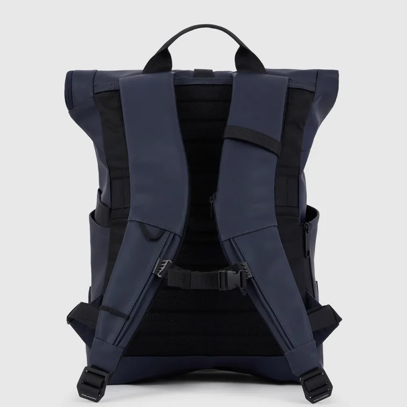 Roll Top Laptop Backpack 15.6 with RFID-blocking